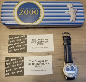 (Brand New) Pillsbury “The Doughboy” 2000 Countdown Watch Y2K Edition - Picture 1 of 6