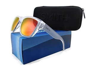 Nuevas gafas de sol Smith CLARK | FFA-AO - Cristal mate brillante / Lente espejo roja - Imagen 1 de 6