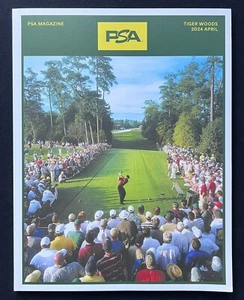 Tiger Woods PSA Magazine April  2024 Golf - Picture 1 of 2