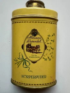 Mouson Lavendel Körperpuder  - seltene Puderdose halb gefüllt  um 1930 - Picture 1 of 5