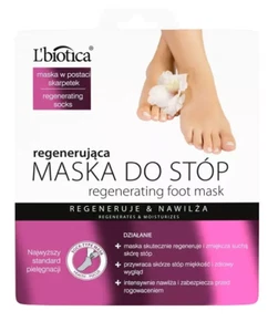 L'BIOTICA LBIOTICA FUSS MASKE IN SOCKEN REGENERIEREND und FEUCHTIGKEITSSPENDEND 32ml - Bild 1 von 1