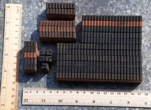 letterpress border wooden printing blocks ornaments Art Nouveau wood frame o|d\\ - Picture 1 of 4