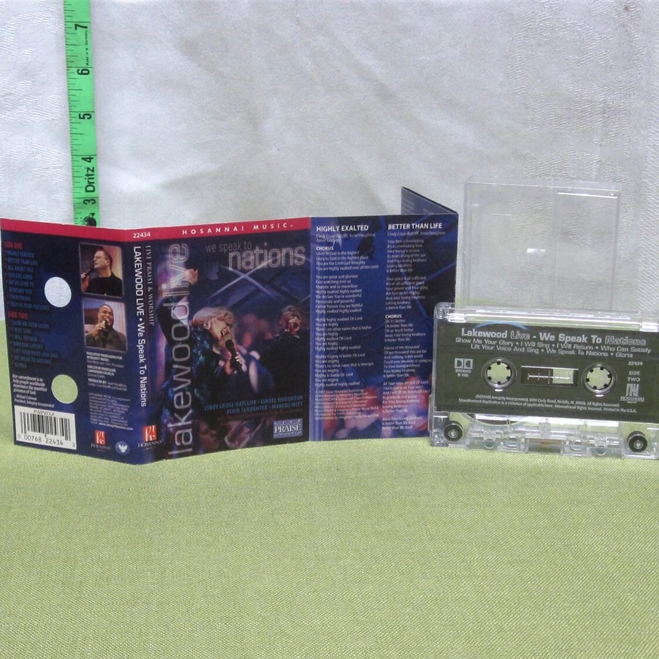 LAKEWOOD CHURCH We Speak to Nations cassette tape Alvin Slaughter 2002 Houston - Image 1 of 1