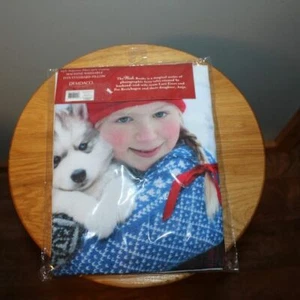 Anja with Her Puppy Standard Decorative Pillowcase The Wish Books Demdaco-NEW - Picture 1 of 2