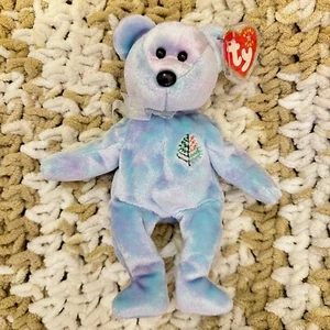 *MINT* NWT 2001 Issy Paris Bear Four Seasons Hotel Cancer Research Beanie Baby - Picture 1 of 6