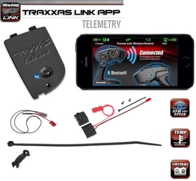 Traxxas Telemetrie-Komponenten Jeu E-Revo V2.0 / X-Maxx / Udr ( Avec Fil Module) - Photo 1/4