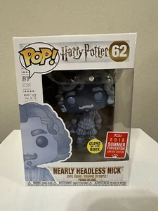 Funko Pop! Vinilo: Harry Potter - Nick casi sin cabeza (brilla en la oscuridad) -... - Imagen 1 de 4