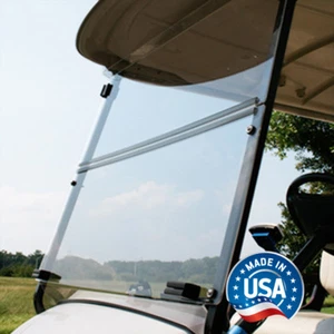 Yamaha G29 / Drive Clear Impact Modified Fold Down Golf Cart Windshield - Bild 1 von 1