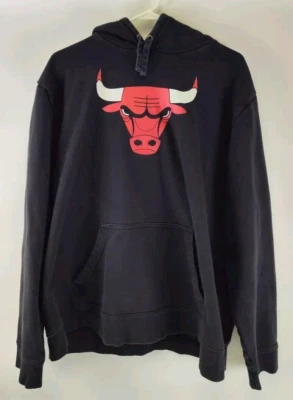 Chicago Bulls NBA Fanatics Sudadera con Capucha Negra Clásica Talla XL Foto 1 de 4