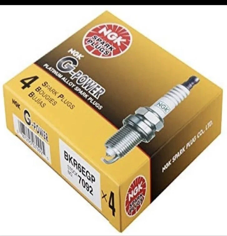 4 PACKS For ngk 7092 G-Power Platinum Spark Plug for Honda Chevy Acura VW Subaru - Image 1 of 1