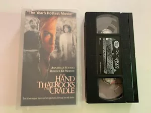 The Hand That Rocks The Cradle VHS Video Tape Rebecca De Mornay - Picture 1 of 2