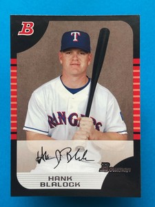 2005 Bowman Hank Blalock #5