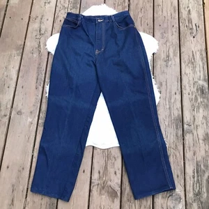 Vintage PS Gitano High Waist Dark Wash Mom Jeans 28 Waist Short 16 4 6 - Picture 1 of 12