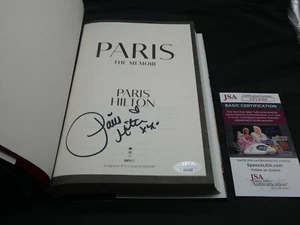 Paris Hilton Hand Signed First Edition Hardback Book The Memoir JSA #AP14568 - Picture 1 of 11
