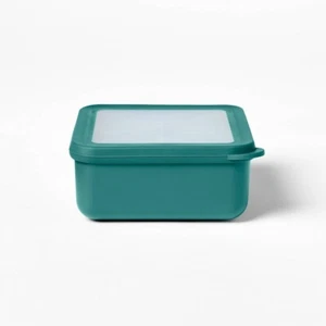 28oz Snack Bento Food Storage Container Dark Green - Figmint - Picture 1 of 3
