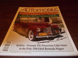 Collectible Automobile Magazine April 2001/1937-39 Chevy/Dodge 1940-48/More - Picture 1 of 1