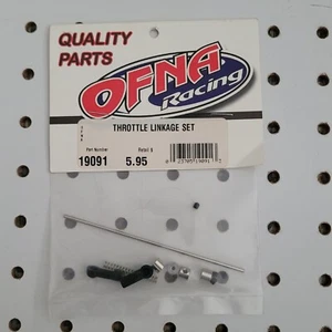 OFNA Racing 19091 ~ Throttle Linkage Set ~ Vintage RC NIP NOS - Picture 1 of 1