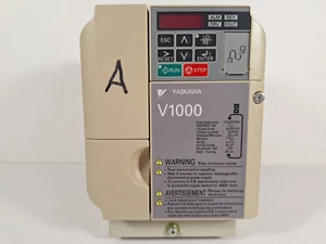 Yaskawa V1000 Series CIMR-VU4A0009FAA Variable Frequency Drive VFD 3PH 380-480V - Picture 1 of 10