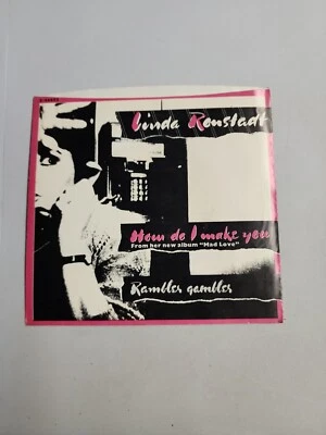 Linda Ronstadt - How Do I Make You - RECORD SLEEVE ONLY (45RPM 7”) (AA8)  - Image 1 of 3