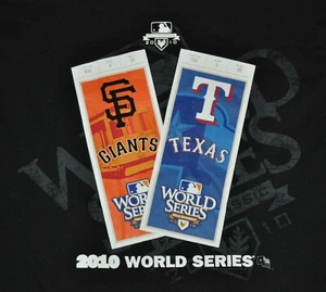 t-shirt medium texas rangers san francisco giants baseball 21 inches pit 2 pit - Picture 1 of 3