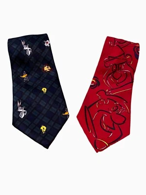 Corbatas de colección Looney Tunes & Cartoon Network | Paquete de corbata de animación de los 90 56-58 Foto 1 de 4