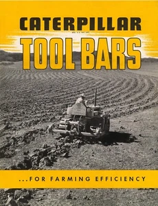 Caterpillar Tool Bars Booklet No 42 and No 64 Toolbars early 1950s - Picture 1 of 3