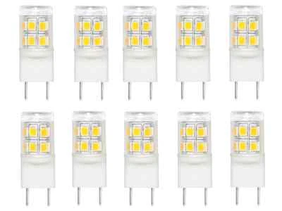 10-Pack,2W,220lm,Shorter 35mm Ceramic Base G8 LED Bulb,Pure White6000K,20W Equal - Image 1 of 4