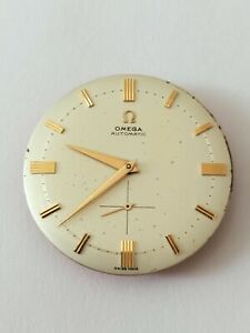 Vintage Omega 491 automatic  movement with jumbo dial, working    (R-1539)