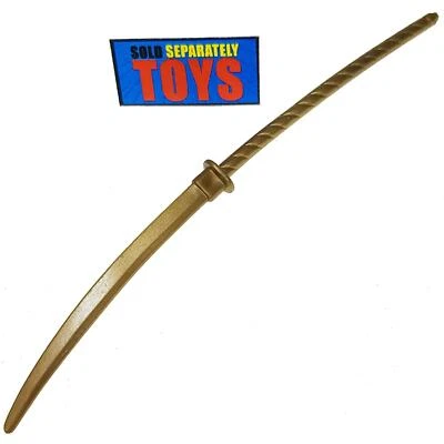 复古蝙蝠侠传奇武士蝙蝠侠 NO DACHI SWORD 金色武器配件 — 第 1/4 张图片