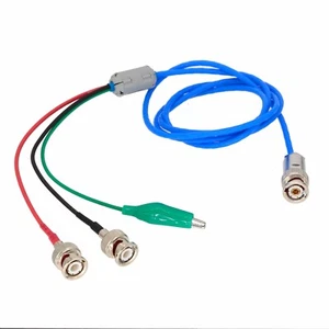 Triax TRB 2-Slots Plug to 2x BNC male + Alligator Clip Cable M17/176-00002 1~6FT - Picture 1 of 8
