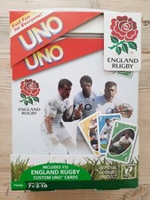 ENGLAND RUGBY UNO Game Fundy 2009 2010 RFU 8590 7 Yrs + 2-10 Players Family Fun
