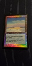 MTG Foil - Spanish - Lonely Sandbar - Onslaught ONS Land Common 2002 Played