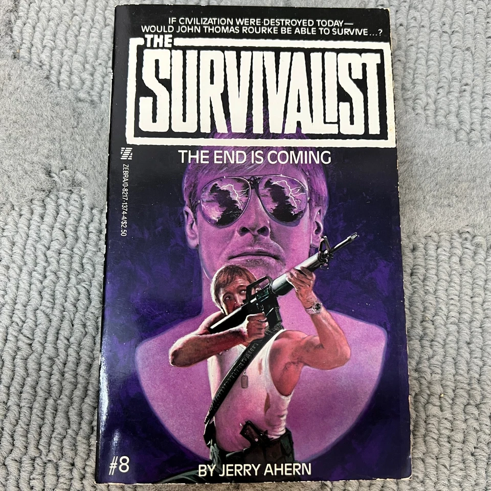 The End Is Coming Science Fiction Paperback Book by Jerry Ahern Zebra Books 1983 - Image 1 of 4