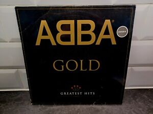 ABBA " Gold "(Greatest Hits )DLP(1992) POLYDOR 517007-1 PRESSED IN HOLLAND EX 