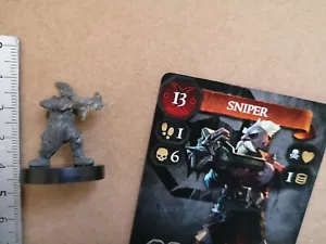 DUERGAR SNIPER MINIATURE+CARD/ BARDSUNG STEAMFORGED M524 - Picture 1 of 1