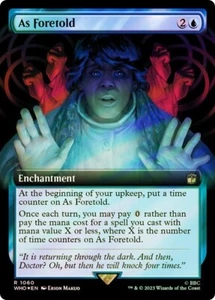 As Foretold (Extended Art) (Surge Foil) Universes Beyond: Doctor Who Foil - Imagen 1 de 1