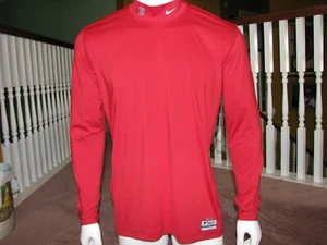 NIKE PRO DRI-FIT L/S BOSTON RED SOCKEN XXL - Bild 1 von 6