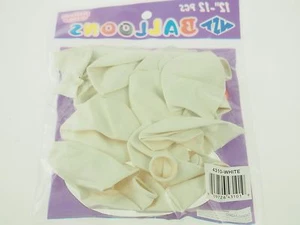 Latex Party Helium Colored Balloons HeavyDuty PremiumQuality Wedding Baby Shower - Picture 1 of 19