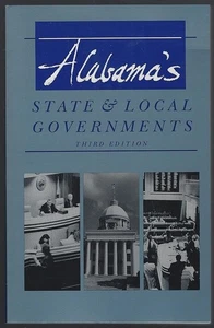 Alabama's State Local Governments David Martin 1994 Southern Politics Softcover - Picture 1 of 1