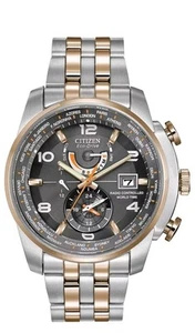 Citizen - Eco-Drive AT9016-56H Men's Atomic Watch 43mm Perpetual Calendar - Picture 1 of 11