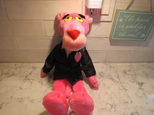 Vintage Pink Panther plush 15" doll stuffed animal Macy's Limited artists - Imagen 1 de 4