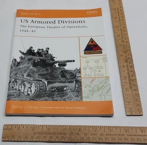 US Armored Divisions - The European Theater of Operations 1944-45 - As Is pb - Picture 1 of 13