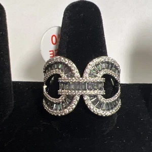 Bomb Party June 2025 Ring Sz 10 Linked By Love Hematite Rg38481 - Picture 1 of 14