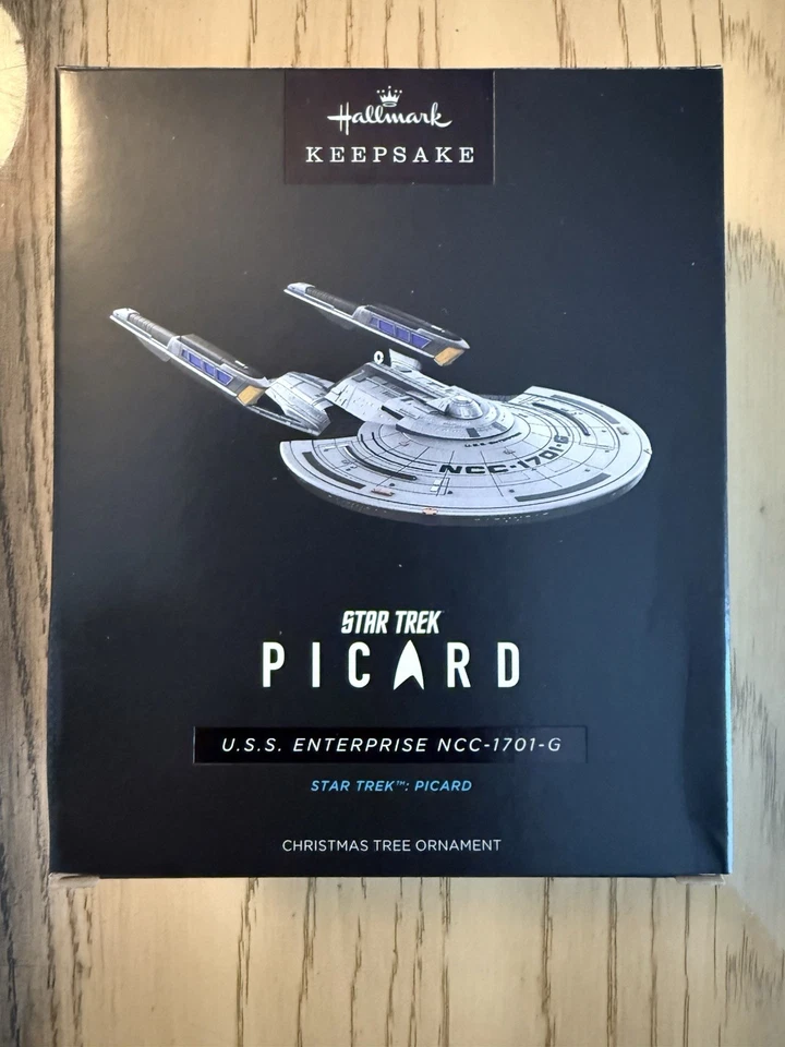 SDCC 2025 Hallmark Star Trek Picard USS Enterprise NCC-1701-G CON EXCLUSIVE