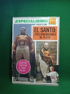 Vtg 80's rare Lucha Libre magazine wrestling,Especial Edition El Santo - Picture 1 of 10