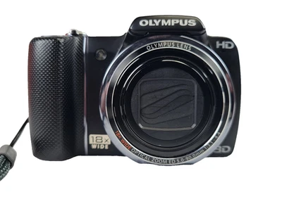 Olympus Digital Camera Stylus SZ-10 14.0MP Black Tested z0019 - Image 1 of 4