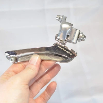 Shimano Dura Ace 7800 FD-7800 Braze-On Front Double Derailleur, 8/10 VG - Image 1 of 4