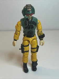 Scoop G.I. Joe 1989 Hasbro Vintage Actionfigur mit individuell bemaltem Helm & Mikrofon - Bild 1 von 7