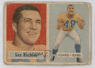 1957 Topps Les Richter #10 HOF - Image 1 of 2