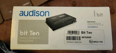 Audison Bit Ten 5 Output 32 Bit DSP Interface Signal Processor with 24 Bit... - Image 1 of 4